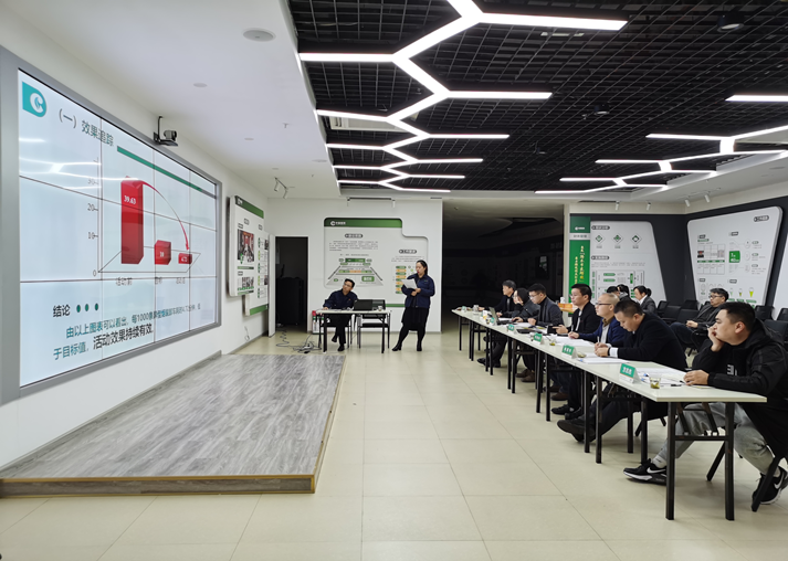 我司協(xié)助企業(yè)開展年度QC、精益課題成果評審活動